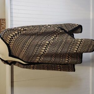 Chicos One Size Open Front Sweater Cardigan Kimono‎ Poncho